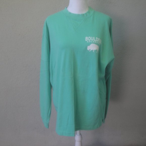 Southpointe Jersey Spirt Jersey Boulder Colorado Green-White Med - Picture 3 of 6